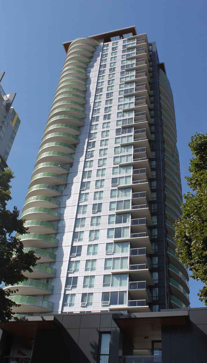 Acorp Industries Project at Midori Acorp Industries project at Midori in Metrotown, Burnaby, British Columbia.