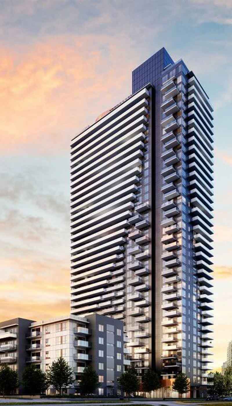 Acorp Industries Project at Perla Acorp Industries project at Perla in Metrotown, Burnaby, British Columbia.